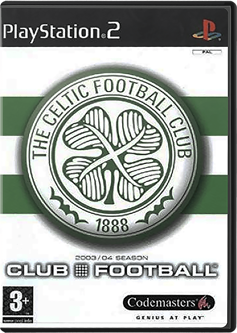 Club Football: Celtic box art for Playstation 2